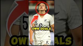 Meikayla Moore's Unforgettable Match: Three Own Goals in 30 Minutes,#football#shorts