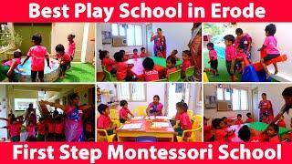 Best Play School in Erode | First Step Montessori School, Erode | Top 10 Schools in Erode