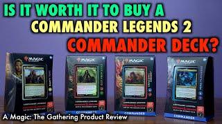 Is It Worth It To Buy A Commander Legends 2: Battle For Baldur's Gate Commander Deck?