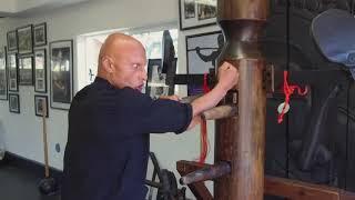 Wing Chun and Jeet Kune Do Mook Jong (wooden dummy) Freestyle