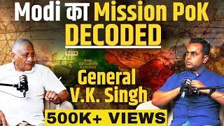 Election 2024, Rahul Gandhi, Agniveer, Modi & PoK | Gen V K Singh Podcast with Sushant Sinha | TAWSS