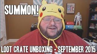 Lootcrate SUMMON Unboxing - September 2015