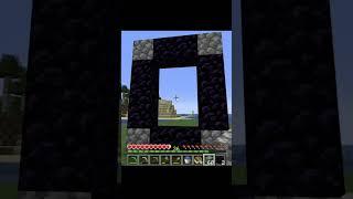 네더문 만들기 완성 minecraft nether portal