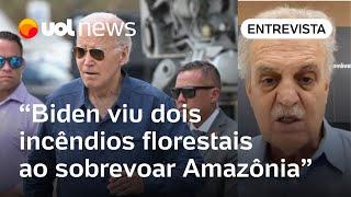 Biden viu destruição da Amazônia e fez vários questionamentos, diz Carlos Nobre