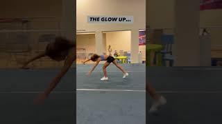 THE GLOW UP… #tumbling #tumblechef #cheer #Shorts