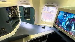 KLMs new business class seat  for the Boeing 777