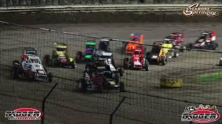 HIGHLIGHTS | Badger & MARA Midget A-Main | Sycamore Speedway | 8/31/24