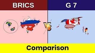 BRICS vs G7 | G7 vs BRICS | BRICS | G7 | Group of Seven | Group 7 vs brics | Comparison | Data Duck