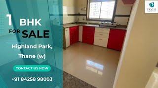 1 BHK Flat For Sale In Highland Park, Thane w  Call Now +91 84258 98003