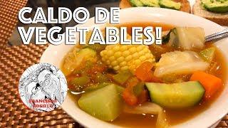 Sopa de Verduras - Vegetables Soup!