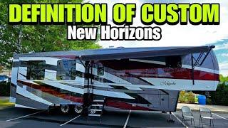 AMAZING New Horizons Majestic Custom Fifth Wheel RV!