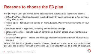 Webinar: Office 365 implementation considerations