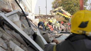 Roof collapse at railway station in Serbia kills at least 13