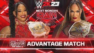 BIANKA BELAIR VS NIA JAX RAW 2024