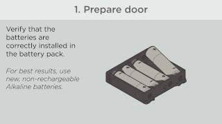 SmartCode 909 & 910 Door Handing Process