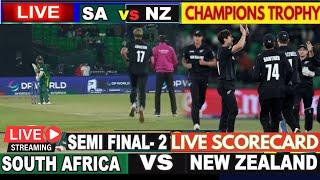 South Africa vs New Zealand LIVE Cricket Score: Champions Trophy 2025 | SA Vs NZ LIVE | LIVE Cricket