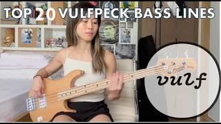 Top 20 Most Iconic Vulfpeck (Joe Dart) Bass Lines - played on the Joe Dart Signature Sterling Bass