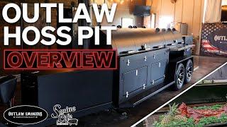 OUTLAW HOSS PIT In-Depth Overview | Cook a WHOLE HOG in UNDER 7 Hours