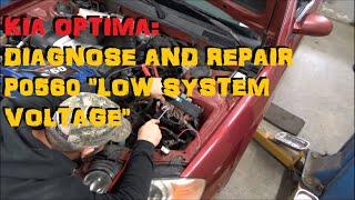 Kia Optima - Check Engine Light P0560