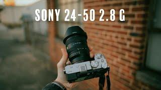 Sony 24-50mm f/2.8 G - Best New Zoom Lens for the Sony A7CII & A7CR?