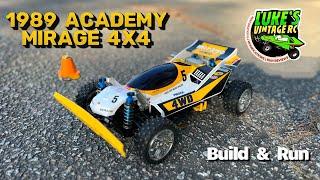 1989 ACADEMY MIRAGE 4X4 RACING BUGGY BUILD AND RUN