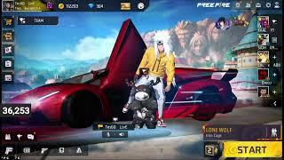 FF LIVE GUILD TEST 1 VS 2 | FREE FIRE LIVE GUILD TEST | LIVE GUILD TESTING #fflive #girllive #ffgirl