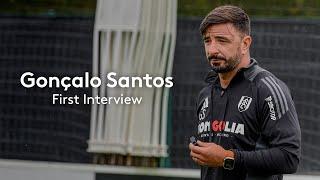 FIRST INTERVIEW | New Assistant Manager Gonçalo Santos