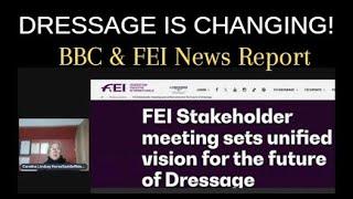 The FEI responds! Changes, Update, BBC, Charlotte Dujardin Complaint, Reaction Caroline Lindsay