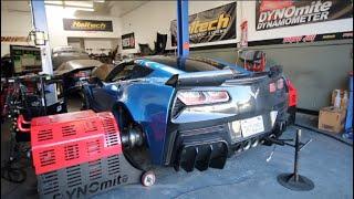 NEW EXHAUST & POPS TUNE FOR THE CORVETTE!