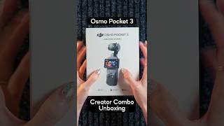 DJI Osmo Pocket 3 Creator Combo Unboxing [Wife’s Hands Edition] ASMR