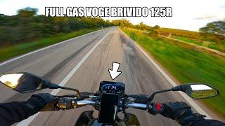 FULL GAS VOGE BRIVIDO 125R | PURE SOUND | 4K 30fps