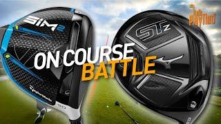 ON COURSE BATTLE | SIM 2 vs Mizuno STZ | Taylormade SIM 2 Review