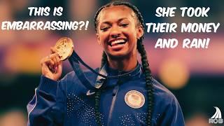 THIS sponsor paid her to LOSE?! || She was NEVER supposed to win Olympic Gold?!