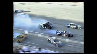 1996 TALLADEGA DALE EARNHARDT CRASH! STERLING MARLIN! ERNIE IRVAN!