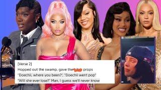 ‼️Doechii MIMICKS & SH️DES Nicki Minaj! Beyoncé AOTY & Billie Eillish CRIES. Glorilla Grammys 2025