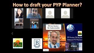 6. How to draft your Enhanced PYP Planner