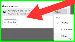 How to Create Google Sheet and Share (Send Edit and Comment Link to Others with Unrestricted Access)