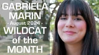 August Student of the Month - Gabriela Marin