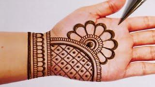 Latest Easy Mehndi design for hands| Beautiful Mehndi designs| Simple Mehandi design| Henna design