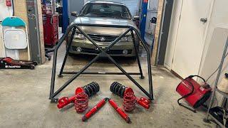 VY Commodore Drift Prep Ep 2. Half Cage & Suspension Install