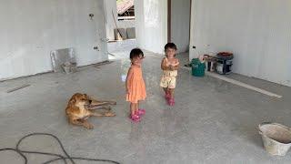 This Will Be Their Bedroom! Twins See Their Future Home in Rural Thailand
