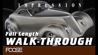 Foose Design Hand Built Roadster "Impression" Full Length Walkthrough