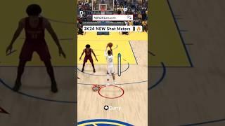 NBA 2K24 All New Shot Meters : Shot Meter Update in 2K24 #nba2k24 #2k24 #2k