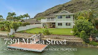 Marina Front Oahu Home | 7391 Makaa Street, Honolulu HI 96825