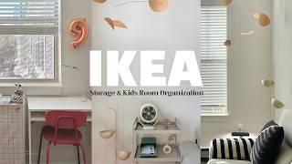 (SUB)IKEA 13 Storage Ideas for a New Home  | Kids Desk Decor | Living Room Lighting & New Products