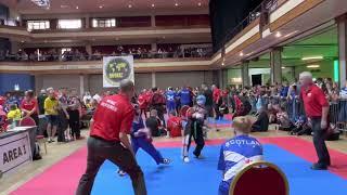 Rowyn Alexander (Scotland) Under 10yrs -35kg Points - WKC Worlds Killarney 2022