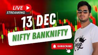 NIFTY EXPIRY || 13 DEC || LIVE ANALYSIS