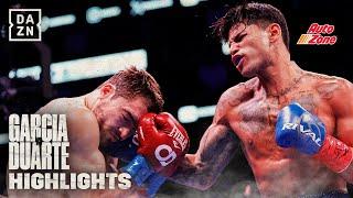 THE RETURN | Ryan Garcia vs. Oscar Duarte Fight Highlights