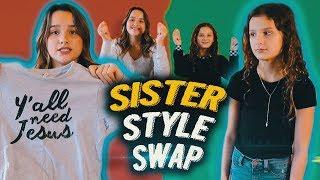 Sister Style Swap | Hayley LeBlanc & Annie LeBlanc