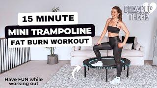 15 Minute Rebounder Workout For Weightloss (Mini Trampoline Workout) - Fun Fitness with Jump&Jacked